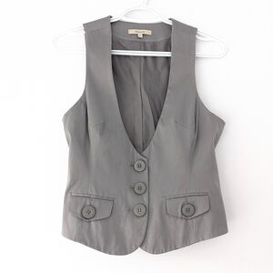 RW&CO. Women's Y2K Gray Vest~ Size 5